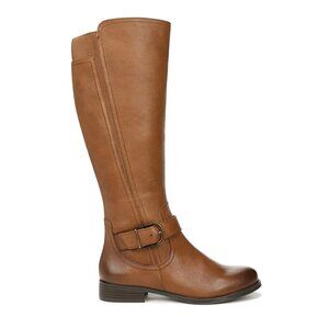 Naturalizer Jaya Riding Leather Boot 10 Saddle Tan - worn twice